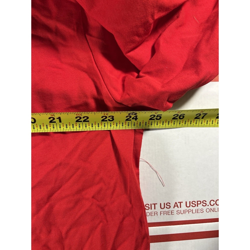 BNWT Lacoste Men's Relaxed Fit Long Sleeve T-Shirt Red $120 XXL SOLD OUT - Picture 8 of 8